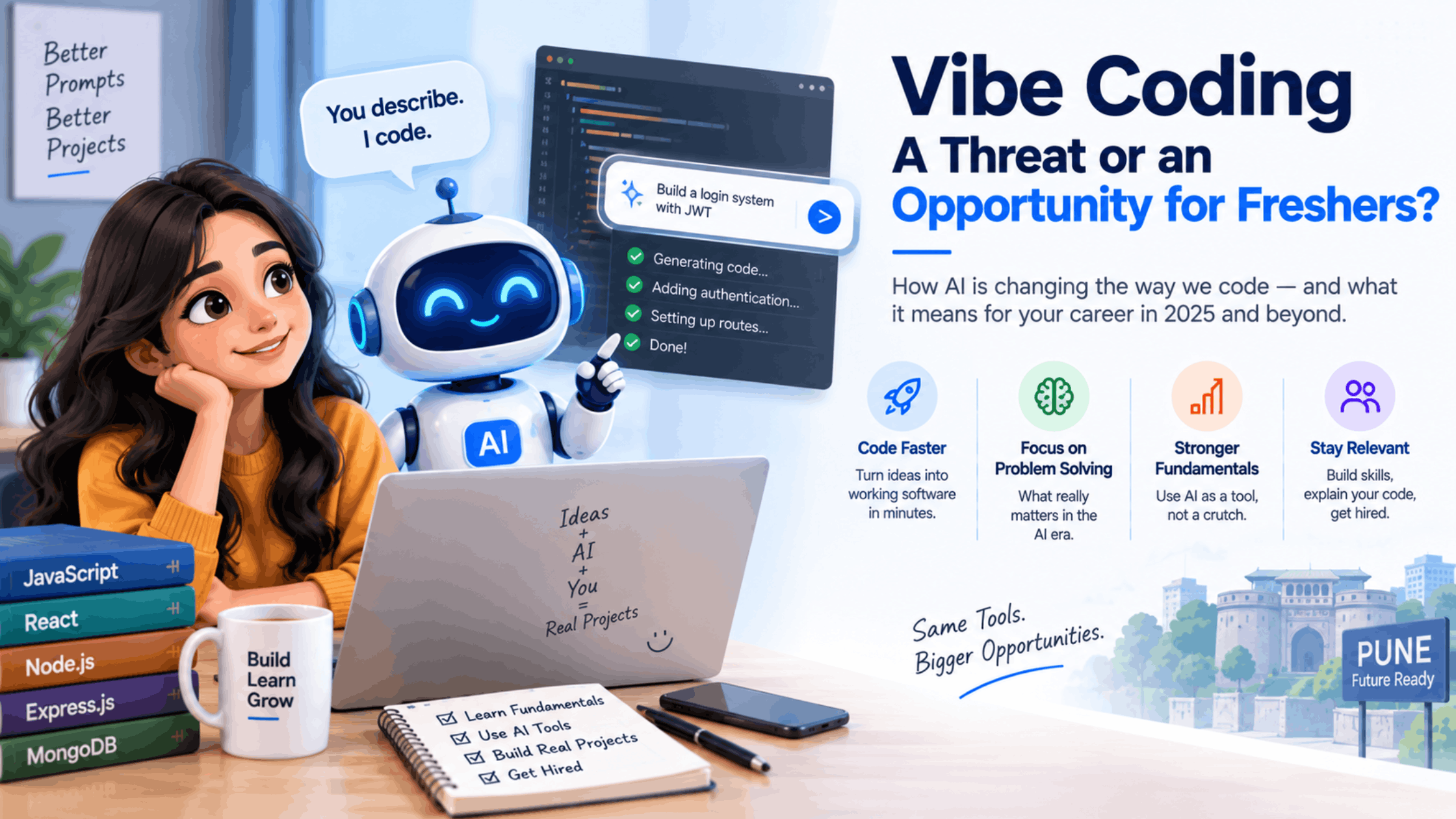 What Is Vibe Coding - Should Freshers Learn It or Fear It?